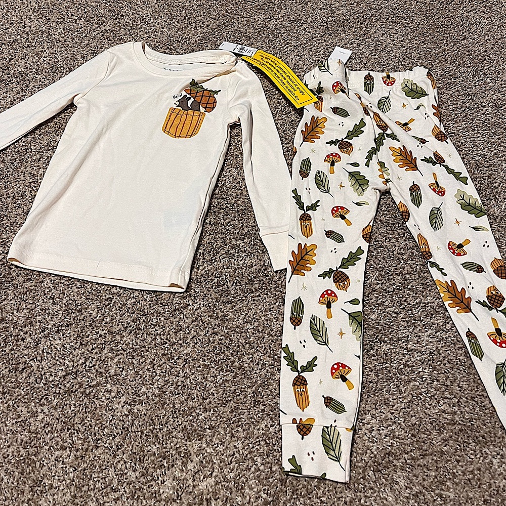 3T Squirrel Jammie’s